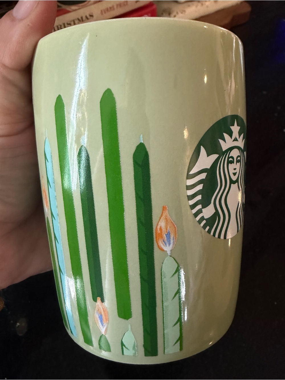 Jade Starbucks Birthday Candles Coffee Mug 2021